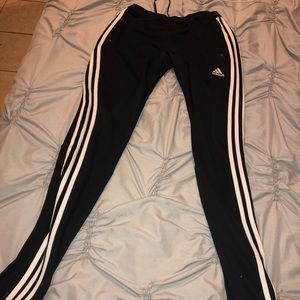 Black Adidas pants